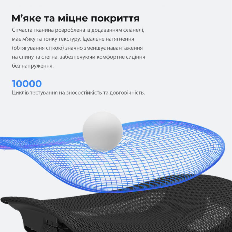 Крісло ігрове Anda Seat X-Air Mega Size XL Mesh Gray