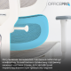 Крісло офісне OfficePro Skyline OC680-W-LG-LG