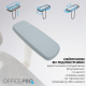Крісло офісне OfficePro Skyline OC680-W-LG-LG
