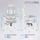 Крісло офісне OfficePro Skyline OC680-W-LG-LG