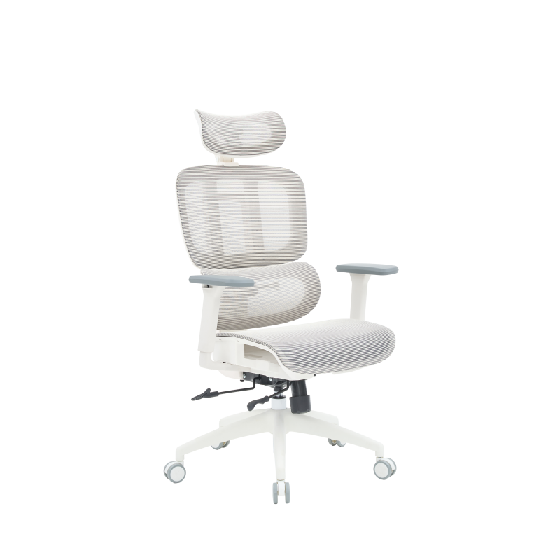 Крісло офісне OfficePro Skyline OC680-W-LG-LG