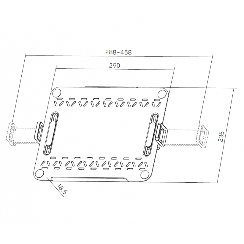 Тримач для ноутбука OfficePro LH340W