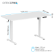 Комп’ютерний стіл з електрорегулюванням висоти OfficePro ODE1470W