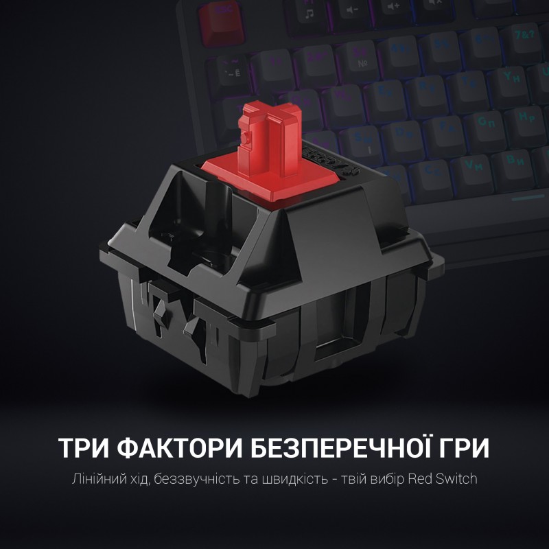Клавіатура механічна GamePro MK120R