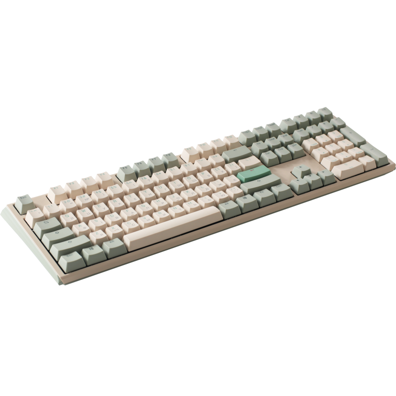 Механічна клавіатура Ducky One 3 Cherry MX Silent red Matcha Cream UA