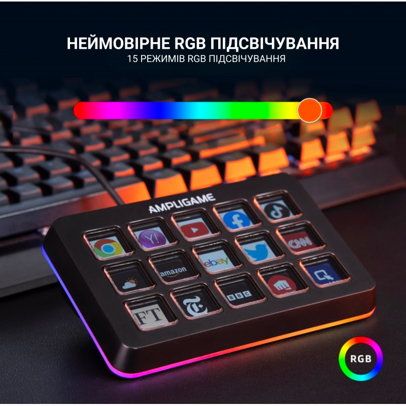 Контролер Fifine Stream Deck D6