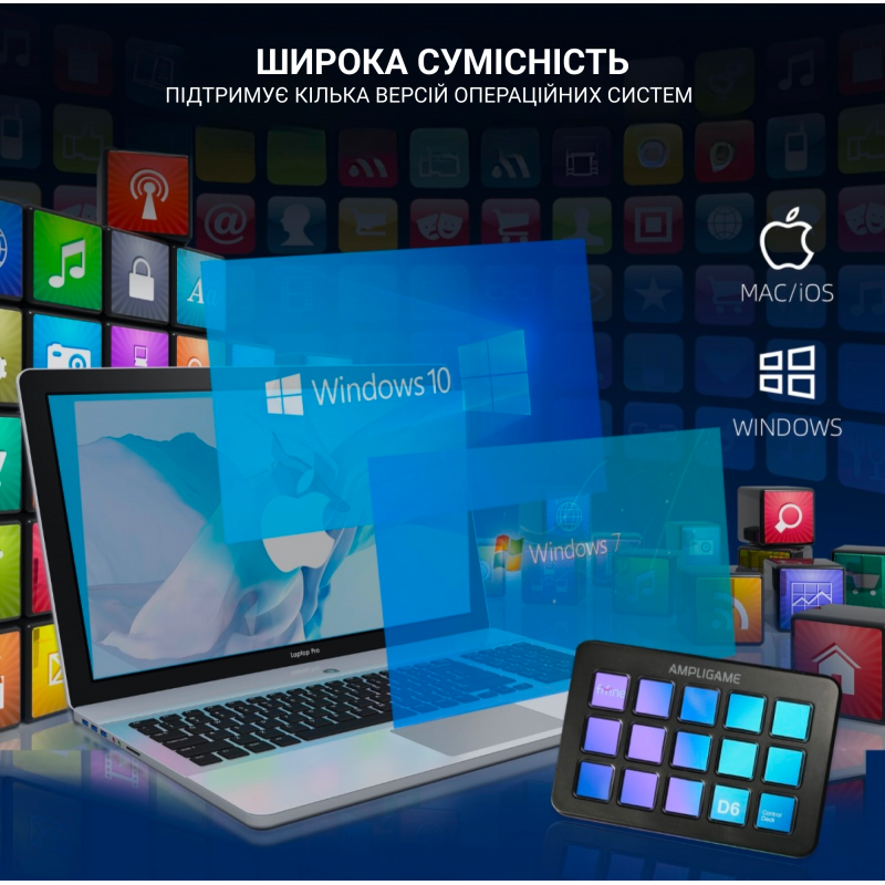 Контролер Fifine Stream Deck D6