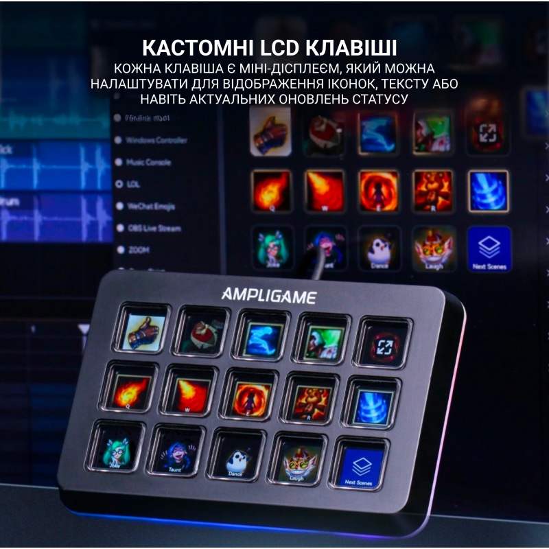 Контролер Fifine Stream Deck D6