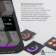 Бездротова механічна клавіатура Ajazz  AK820 PRO 75% Gift Switch Black RGB  (AK820PRO-G-BGY)