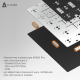Бездротова механічна клавіатура Ajazz  AK820 PRO 75% Gift Switch Black RGB  (AK820PRO-G-BGY)