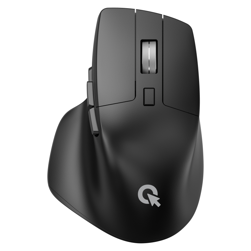 Миша OfficePro M395B Silent Click Ergonomic Wireless Black