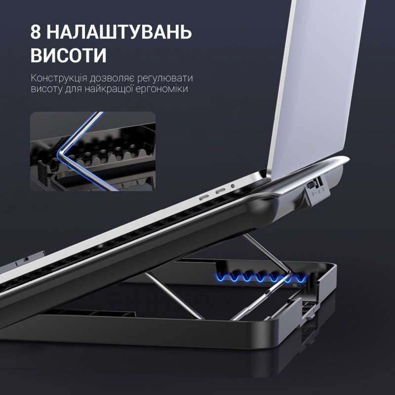 Підставка для охолодження ноутбука OfficePro (CP500B)