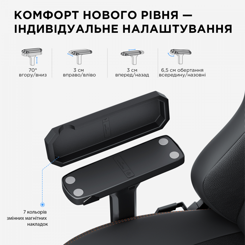 Крісло ігрове Anda Seat Kaiser 3 Maroon Size XL