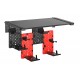 Настінна дошка-органайзер з полицею OfficePro WSO188 Black/Red