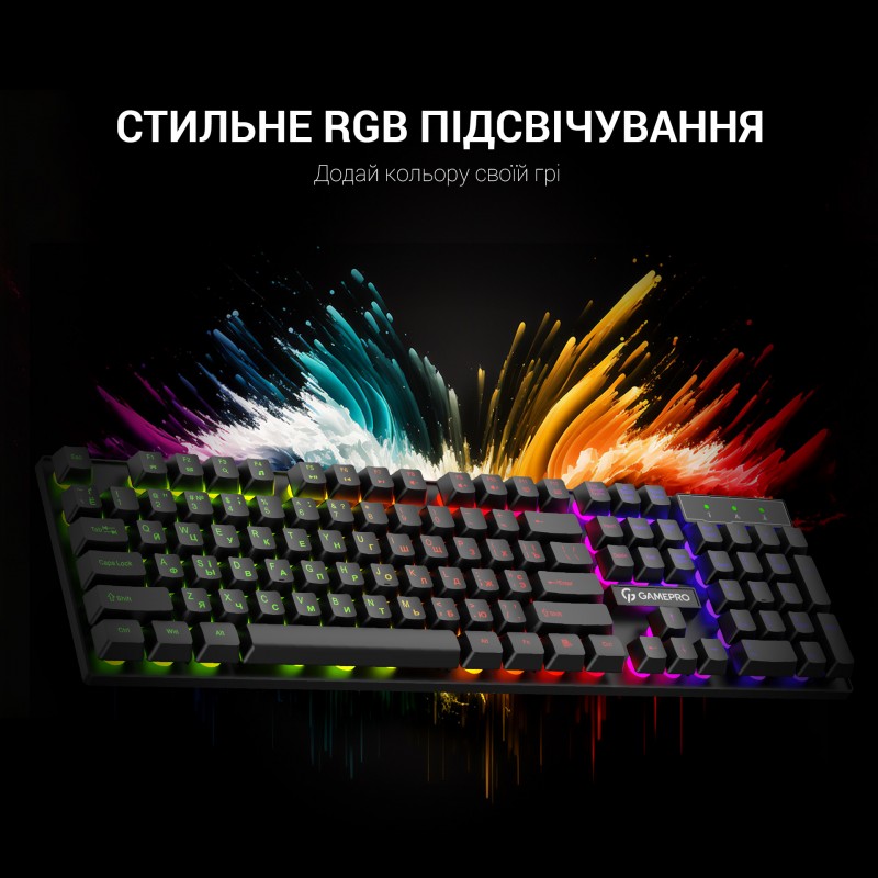 Клавіатура дротова GamePro GK296
