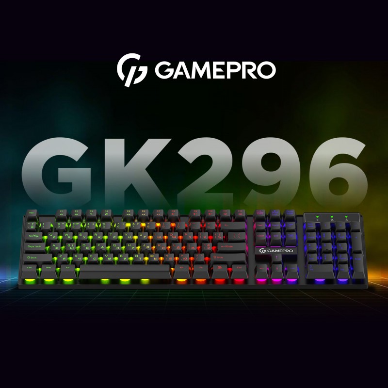 Клавіатура дротова GamePro GK296