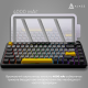 Бездротова механічна клавіатура Ajazz AK820 MAX Magnetic switches - Black (AK820MAX-M-BGY)