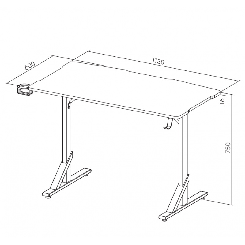 Комп’ютерний стіл GamePro GD210B