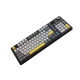 Бездротова механічна клавіатура Ajazz AK980 Clear Sky Switch Black-Gray-Yellow (AK980-CS-BGY)