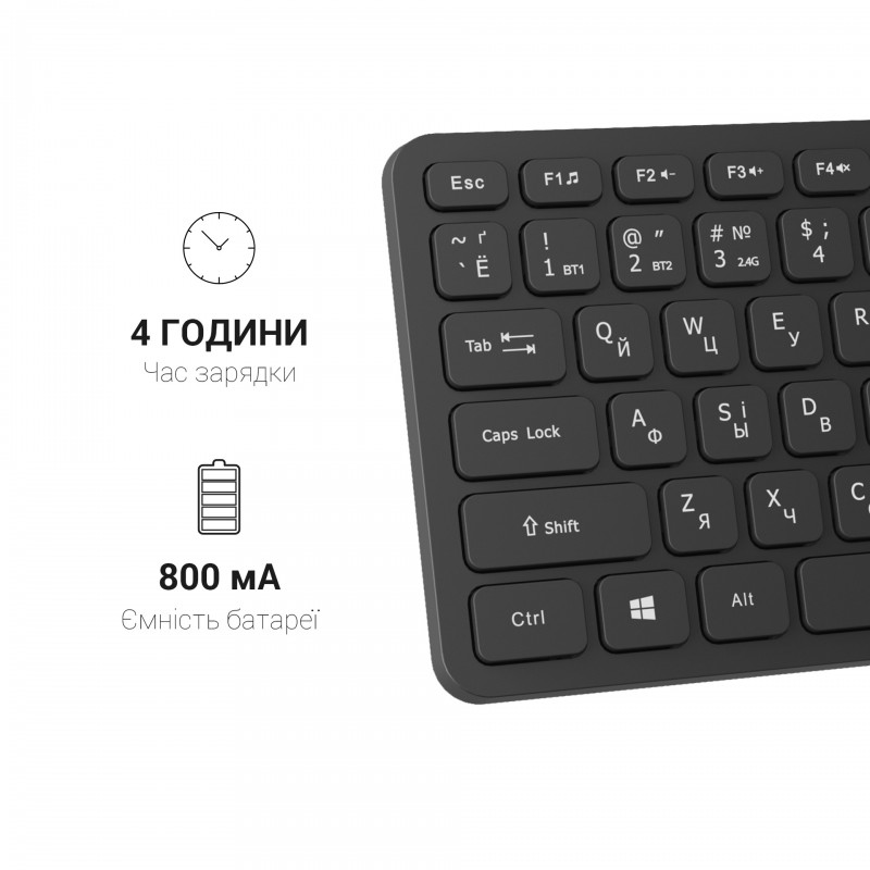 Клавіатура бездротова OfficePro (SK790B)