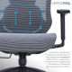Крісло офісне Officepro Atlas OC630-B-DG-DG