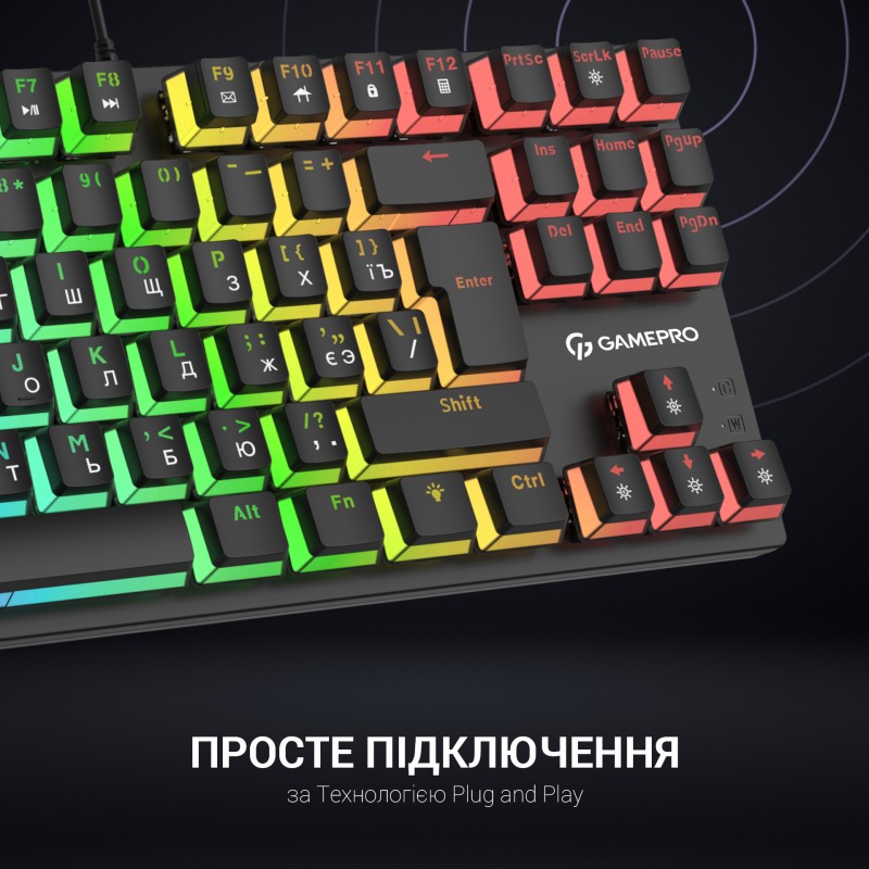 Клавіатура механічна GamePro MK80R