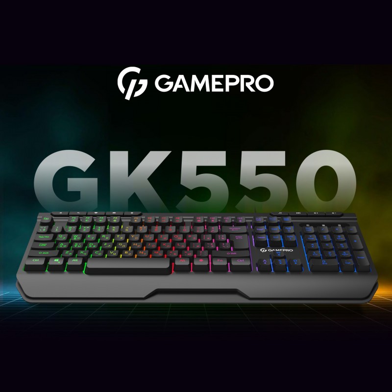 Клавіатура дротова GamePro GK550