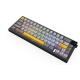Бездротова механічна клавіатура Ajazz AK650 Flying Fish Switch - Black (AK650-FF-BGY)