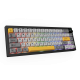 Бездротова механічна клавіатура Ajazz AK650 Flying Fish Switch - Black (AK650-FF-BGY)